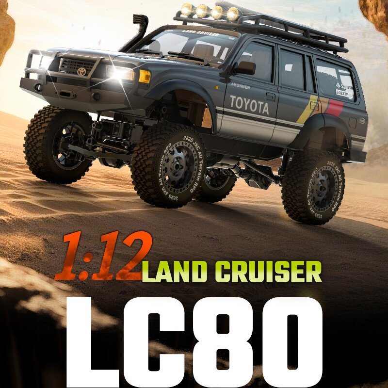 Rc Hobby Grade Car - Toyota Authorized Lc80 Rc Crawler Car