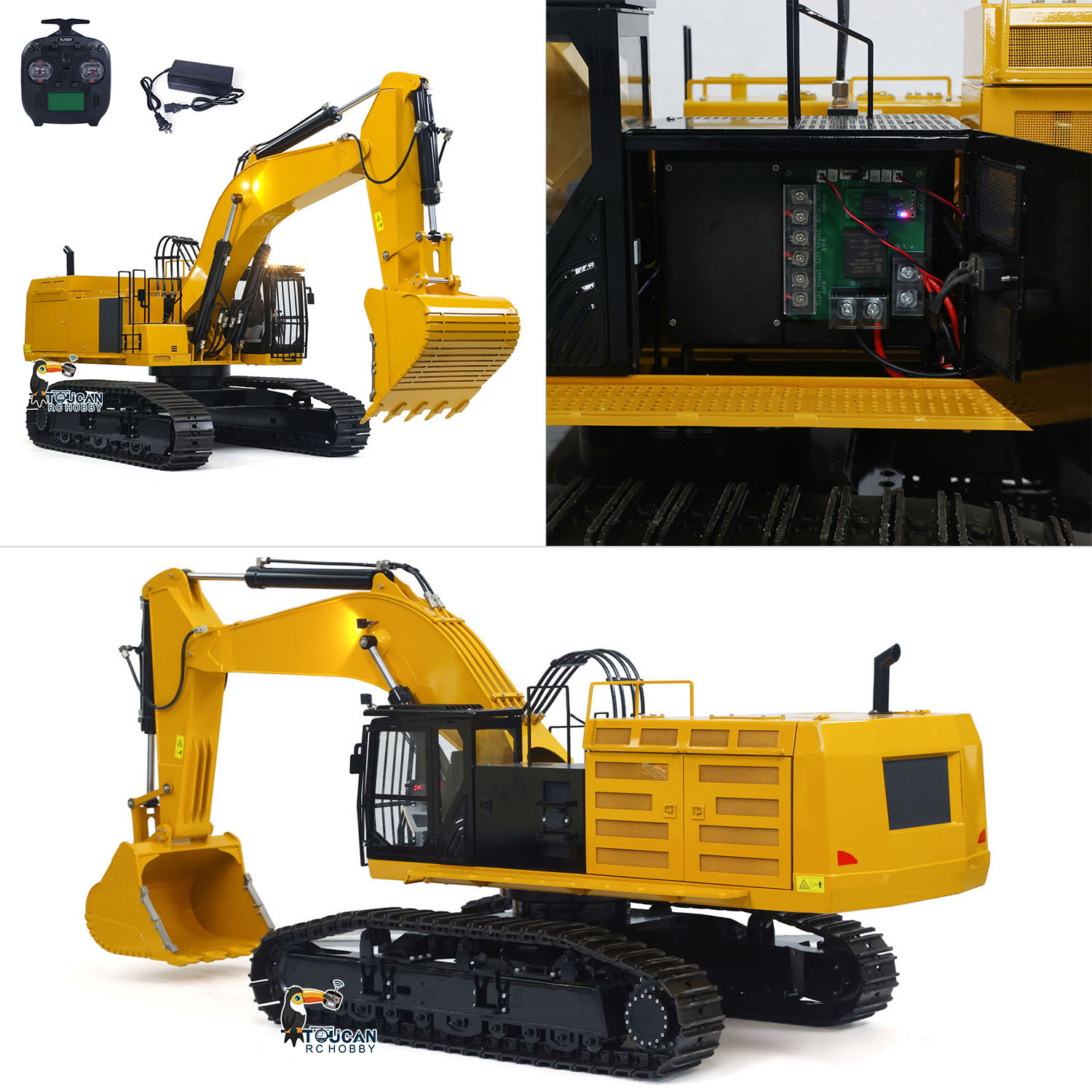 1/8 390F RC Metal Hydraulic Ex - огляд і ціна Rc Hobby Excavator