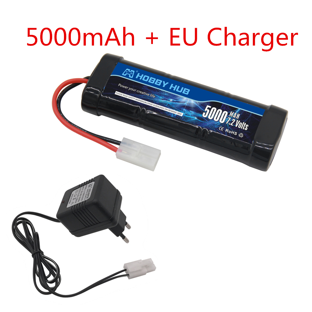 7.2V 5000mAh Ni-MH Battery Pac - огляд і ціна Rc Hobby Grade Car