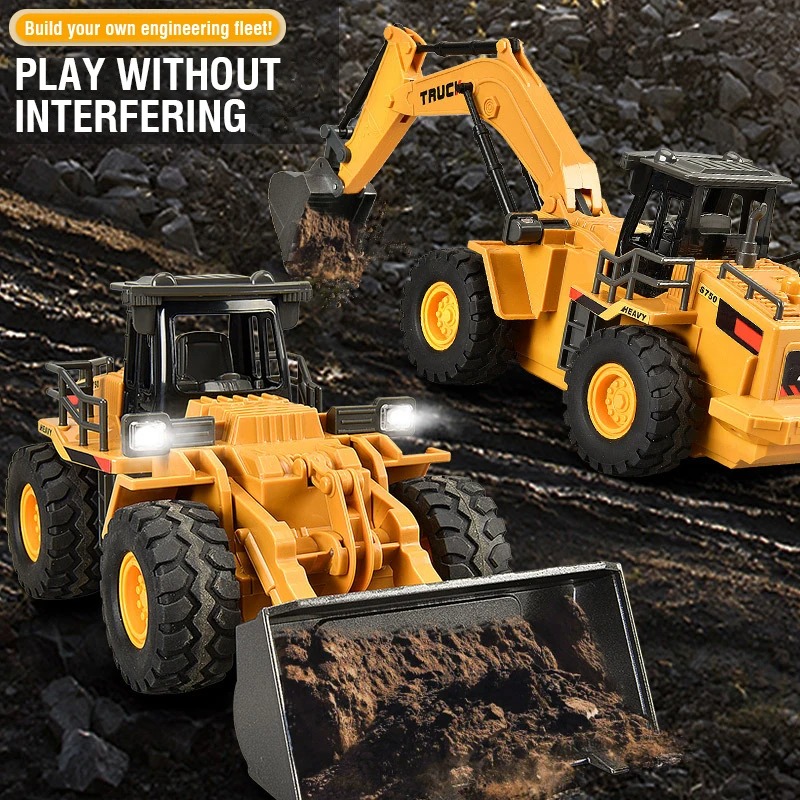 9CH Alloy RC Excavator Dump Tr - огляд і ціна Rc Hobby Excavator
