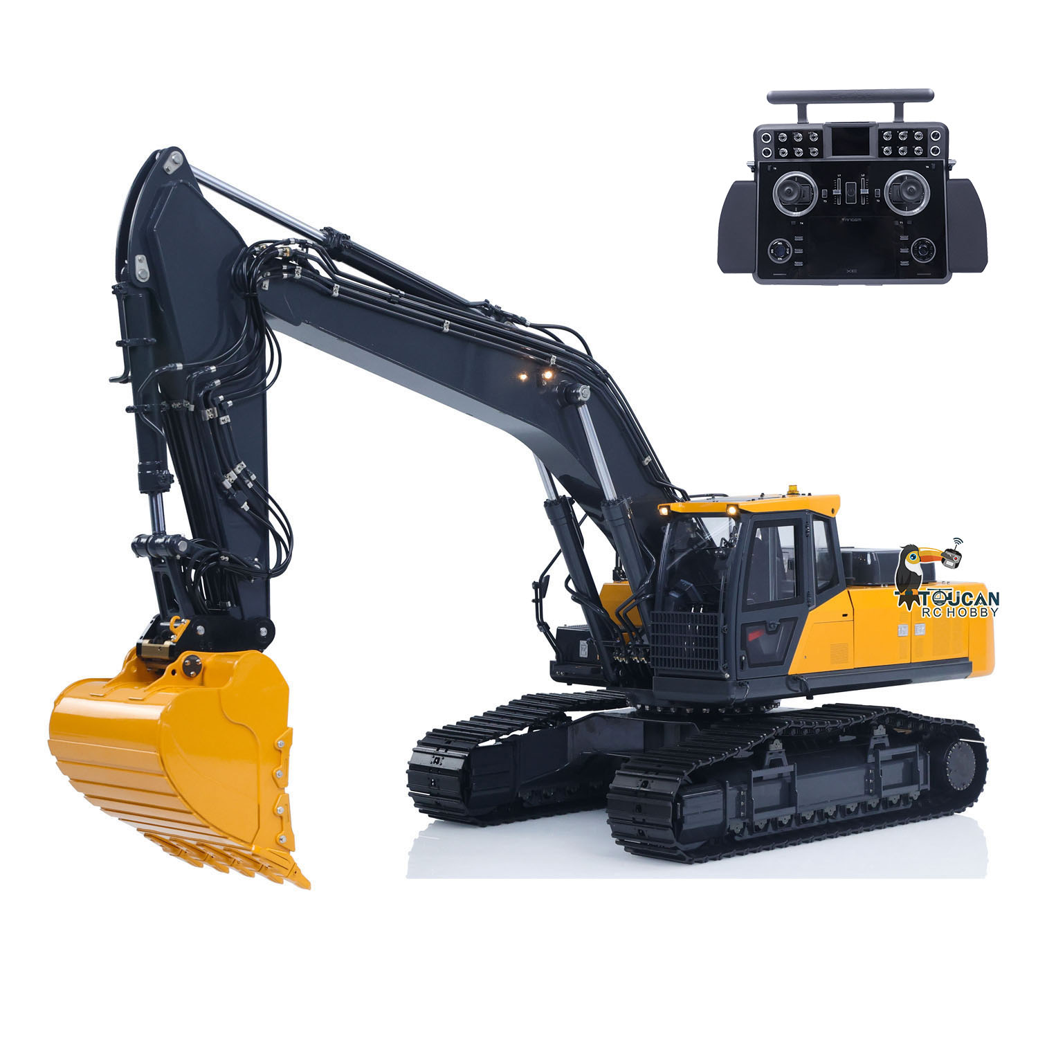 1/14 Metal E400 SFROG Radio Co - огляд і ціна Rc Hobby Excavator