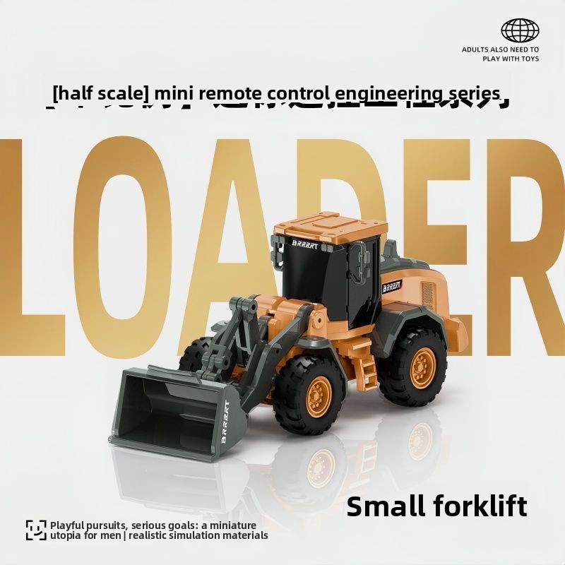 1:64 Metal RC Engineering Car  - огляд і ціна Rc Hobby Excavator