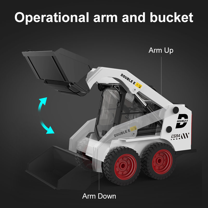2025 Double E RC Truck Loader  - огляд і ціна Rc Hobby Excavator