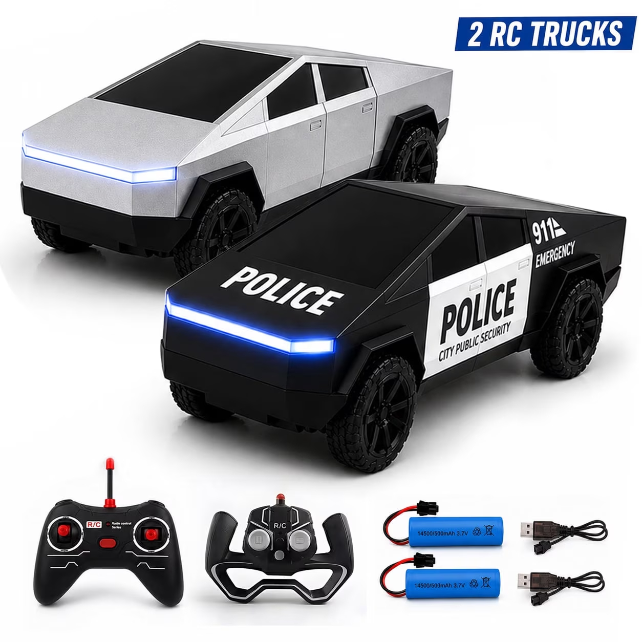 2PCS RC Cyber Truck Toys Remot - огляд і ціна Rc Hobby Lobby