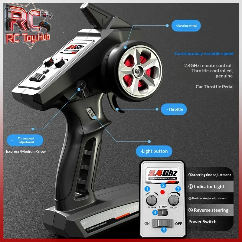 Brushless 4wd Rc Car High Spee - огляд і ціна Rc Hobby Grade Car