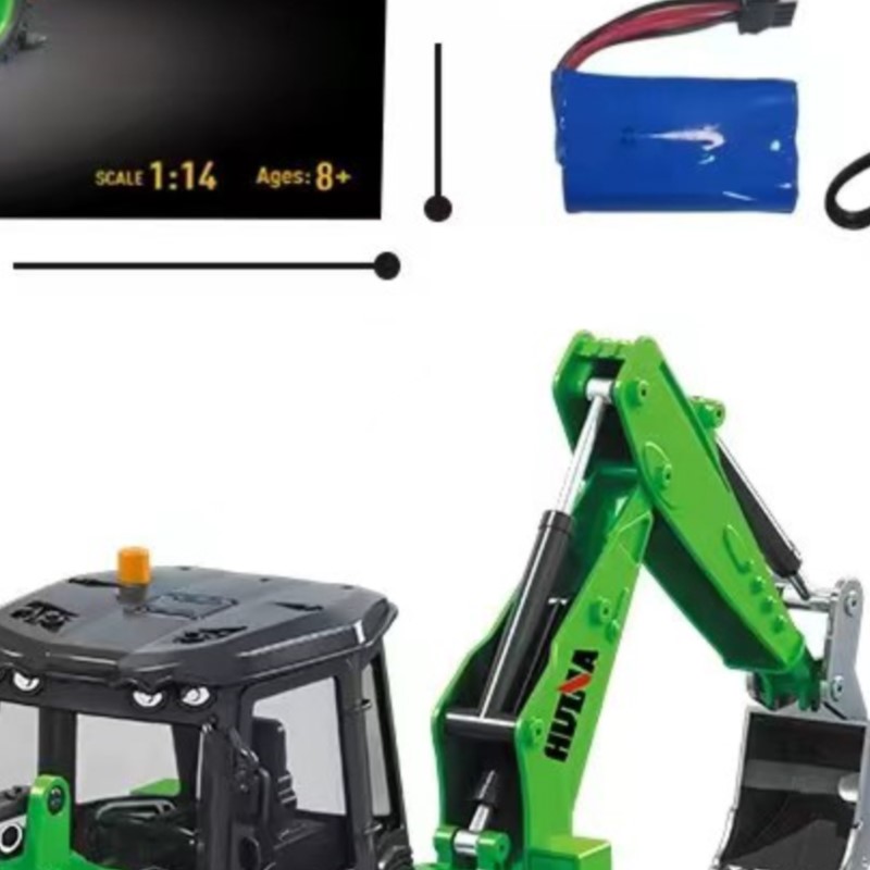 US Sale HUINA 1/14 1579 Remote - огляд і ціна Rc Hobby Excavator