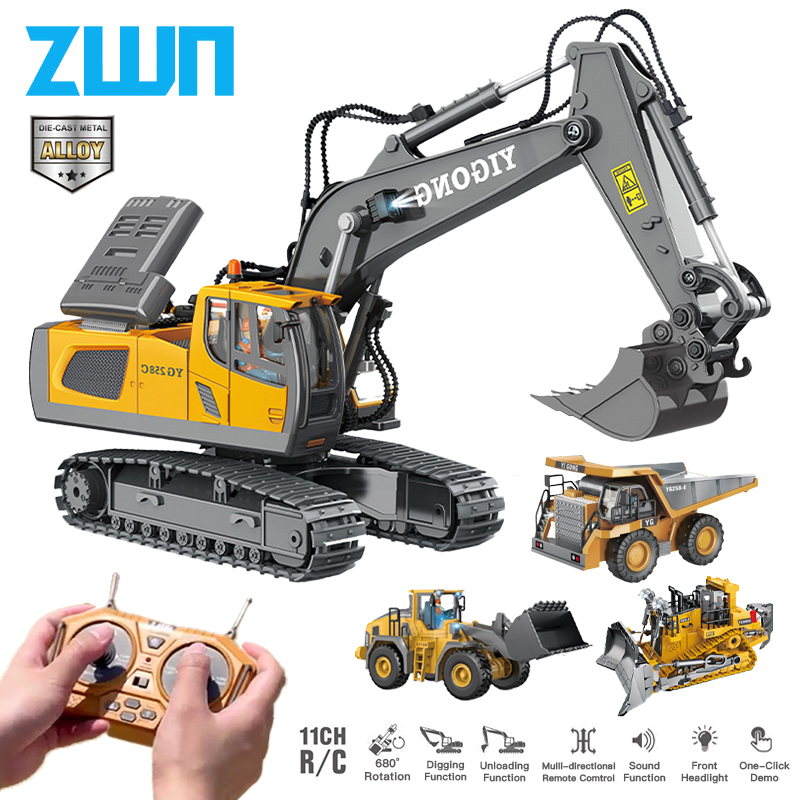ZWN 2.4G Remote Control Excava - огляд і ціна Rc Hobby Excavator