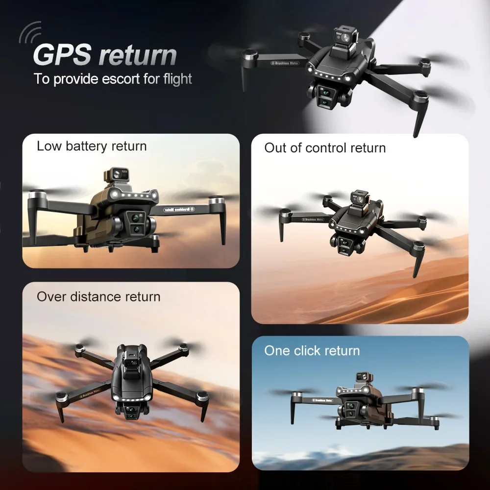 Original V198GPS 4K Drone Prof - огляд і ціна Rc Hobby China